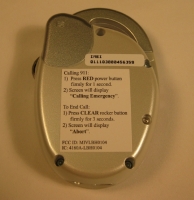 One Button Cell Phone Back